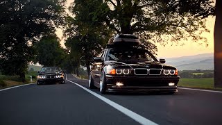 Bagged BMW E38 x Static BMW E36 | 4K