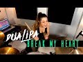 Dua lipa  break my heart  drum cover domino santantonio