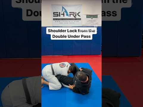 Shoulder Lock from the Double Under Pass #jiujitsu - -- ---#bjj #bjjtechnique #bjjtechniques