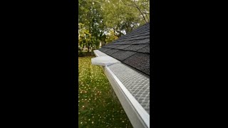 Stop Overflow at Valleys & Dormers | Leaf Solution Straight Miter #shorts