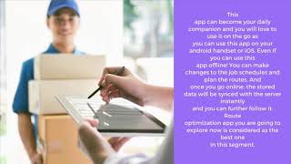 Delivery Route Planner App iPhone | letsjobit screenshot 5