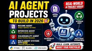 Top 4 AI Agent Projects to Build in 2026 | Real-World Portfolio Ideas