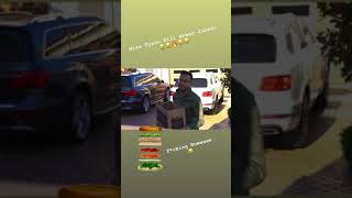 Crazy Neighbor | Mike Tyson make Sandwich for Anwar Jibawi LOL 😂 #shorts #miketyson #anwar