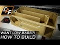 How to Build a T-Line Subwoofer Box How to Build a T-Line Subwoofer Box