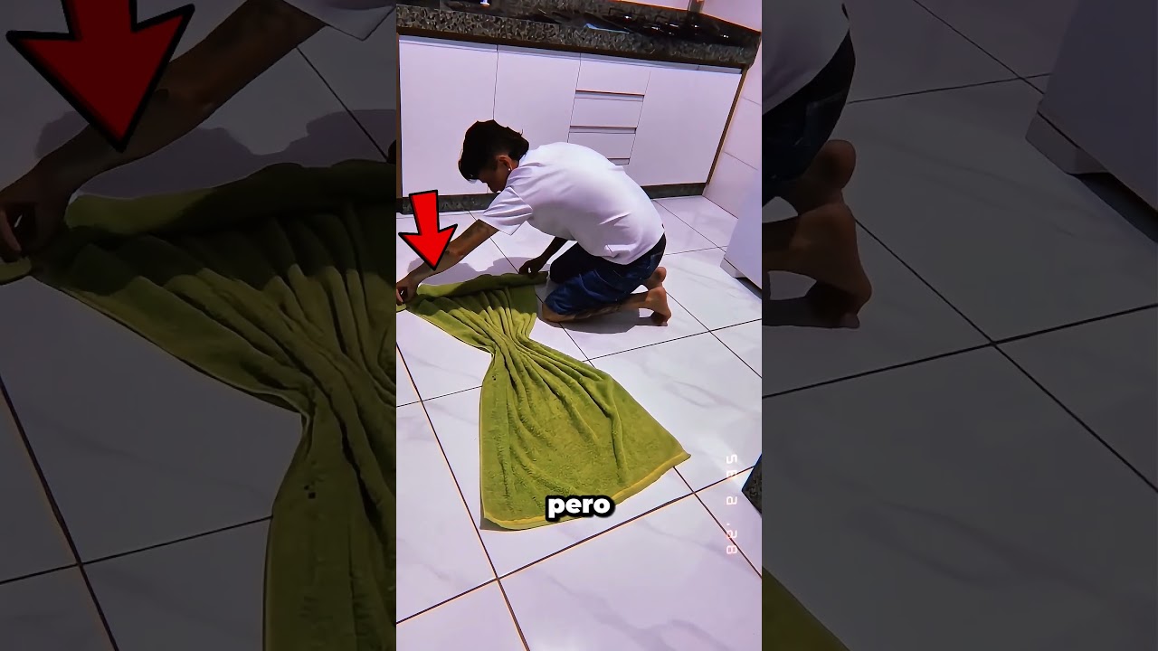 No sabía que las toallas podían hacer esto #homedecor #creative #hack