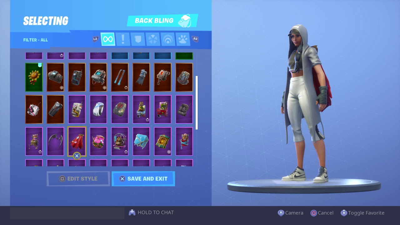 Fortnite Best Clutch Back Bling Combos