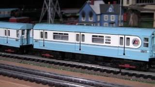 MTH RailKing IRT R36 "World's Fair" O-Gauge Subway Set in True HD 1080p