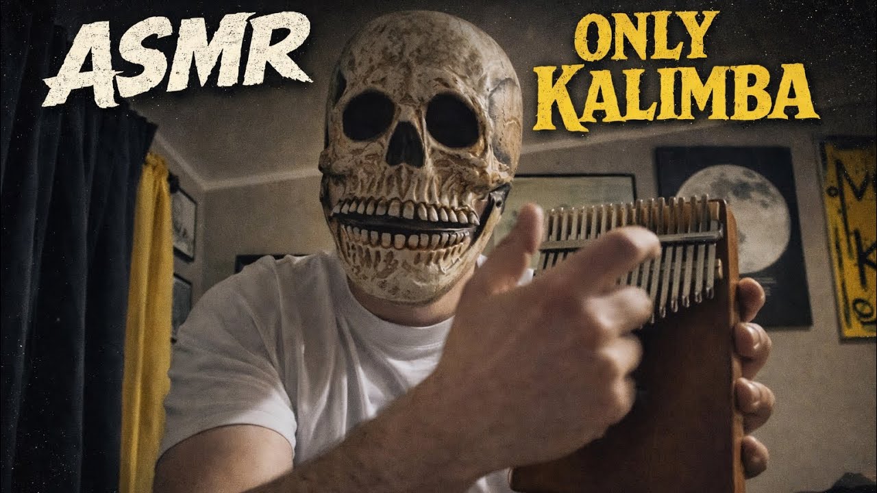 💀ASMR, Looped Kalimba sound (No talking)
