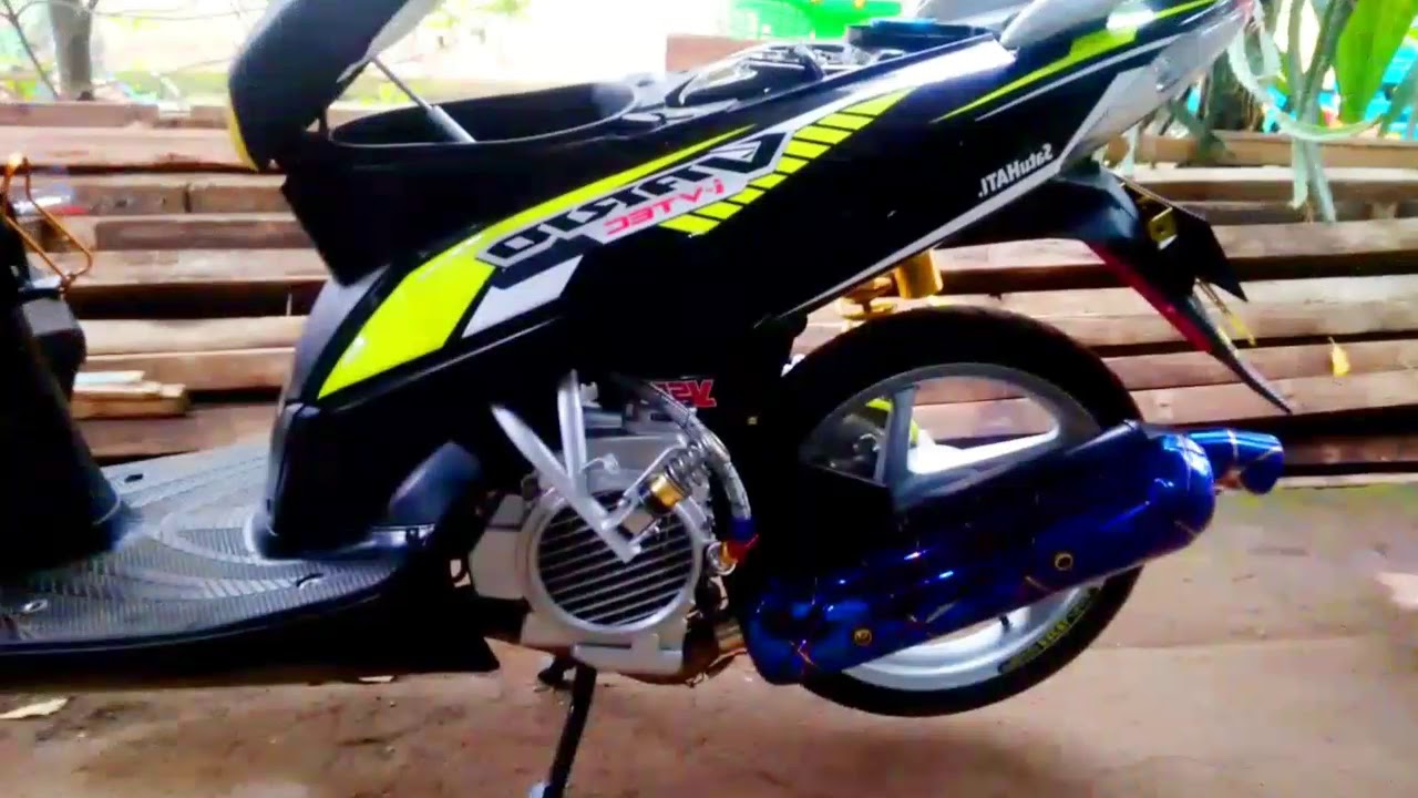 modifikasi: Modifikasi Vario 110 Babylook Style