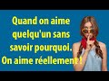 Quand on aime quelqu