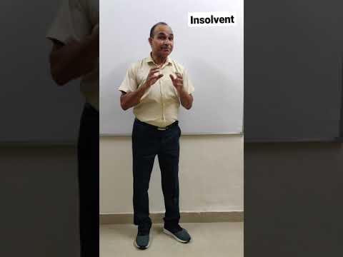 "Insolvent" Meaning