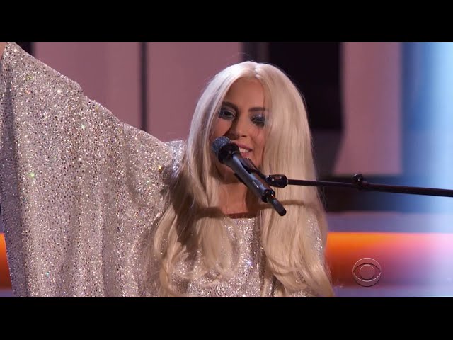 Lady Gaga - I Wish Live at Stevie Wonder's GRAMMY Salute (February 10, 2015) class=