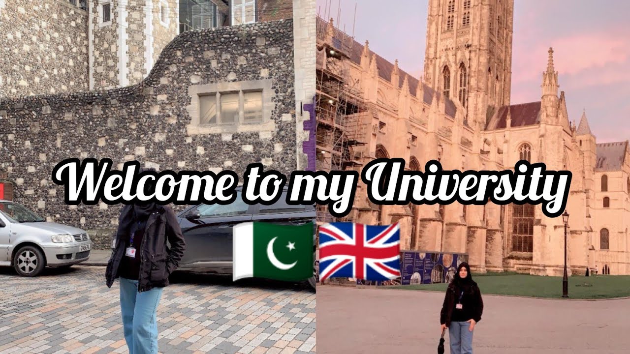 First day in University🇬🇧🇵🇰 | University Tour In UK| Komal's Vlog