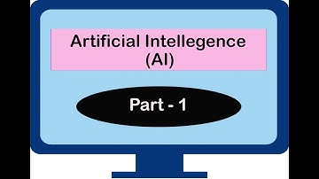 Class-8 || Computer || Topic- Artificial Intelligence || Part-1