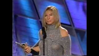 Video thumbnail of "Barbra Streisand Receives Cecil B. DeMille Award - Golden Globes 2000"