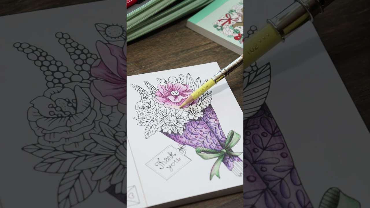 Coloring Postcards by Emelie Lidehäll Oberg!