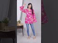ready made short kurti and langing #fashion #aghanoorpakistanisuitsonline #partyweardress