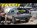 Rearwheeldrive vw golf mk2 turbo