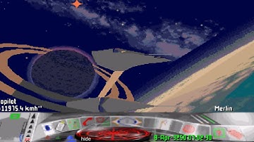 Frontier First Encounter android gameplay-magic dosbox emulator