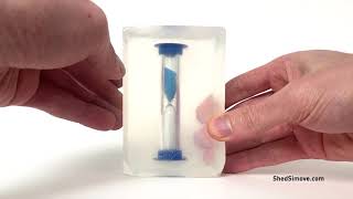 WASH TIME™ - 20 second timer soap by Shed Simove & Adrian Bell Coronavirus Hand Washing Soap