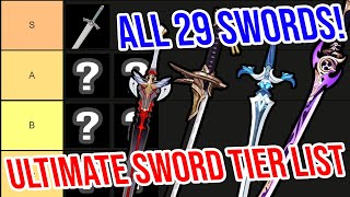 Ultimate Sword Tier List! ALL 29 SWORDS RANKED! Genshin Impact 2.6