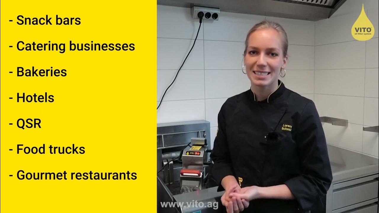 Comment filtrer son huile de friture de restaurant filtre à huile de cuisson YouTube