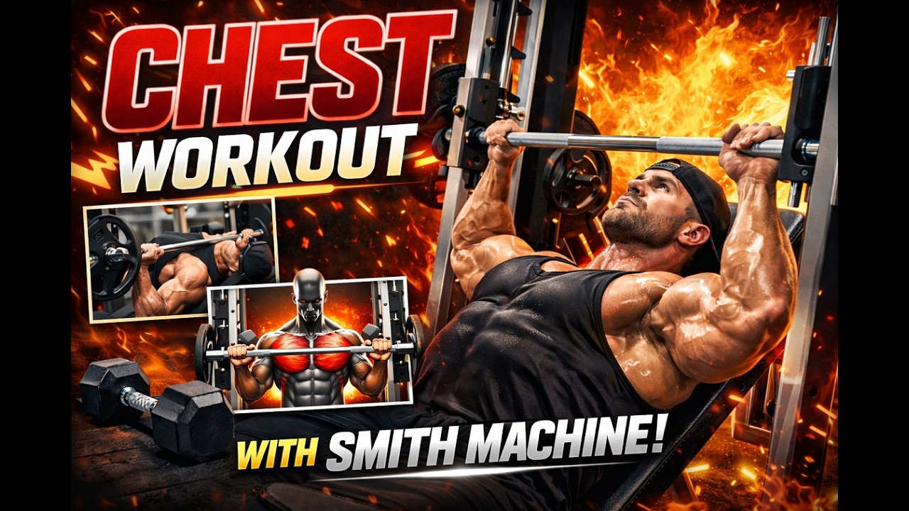Smith Machine Chest Workout for Maximum Muscle Growth - YouTube
