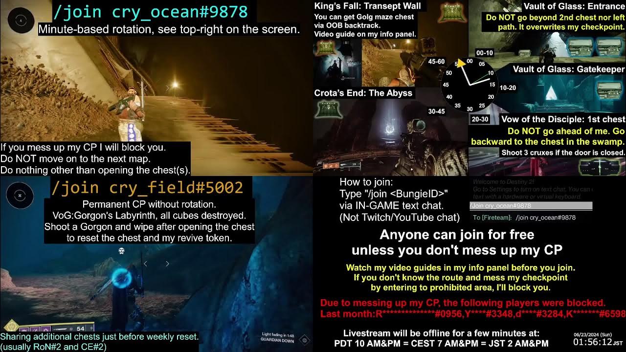 Spoils of Conquest Giveaway Solo Raid Chests 征服の戦利品 レイド宝箱配布 Twitch/YouTube destiny2 YouTube