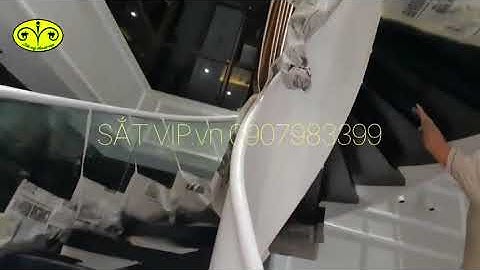 Thi công cầu thang xoắn hiện đại tại Sầm Sơn - Thanh Hóa - 0907983399