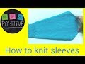 Sleeves knitting in hindi satrangi knitting 