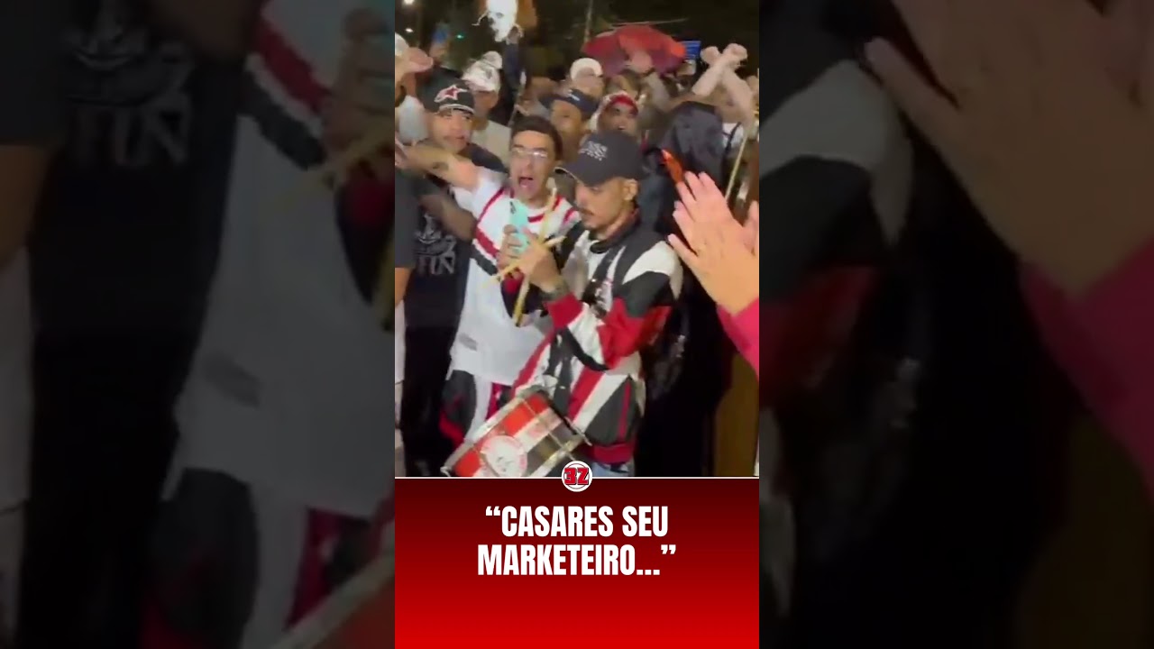 A TORCIDA MANDOU O RECADO PARA O PRESIDENTE JÚLIO CASARES! 