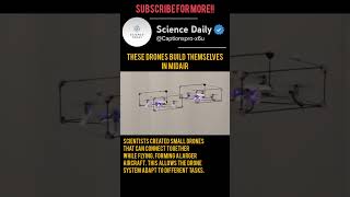 Scientists Created Drones That Connect Together While Flying