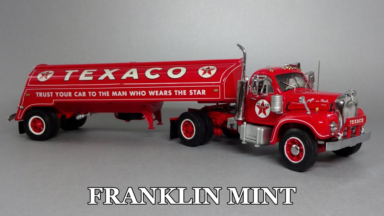 Mack B-61 топливозаправщик Texaco | Franklin Mint | Обзор одной из лучших масштабных моделей 