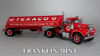 Mack B-61 топливозаправщик Texaco | Franklin Mint | Обзор одной из лучших масштабных моделей 1:43