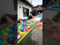 Water Sound ASMR☆The sound of a ball rolling over a pool of water🌟Soothing #6