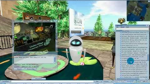 Creating a Landmark in Second Life