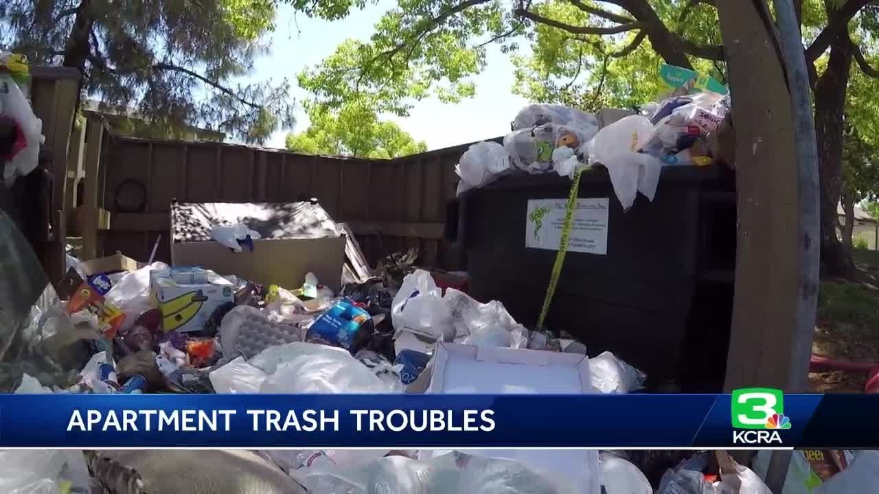 Stockton apartment complex cited due to overflowing trash YouTube