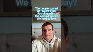 Project 2025 is bad but our current corrupt system is okay #trump #trump2024 #maga #donaldtrump