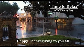 Ontario california - "time to relax" on this thanksgiving day...