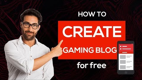 Create a gaming blog for free and add unlimited web games for free