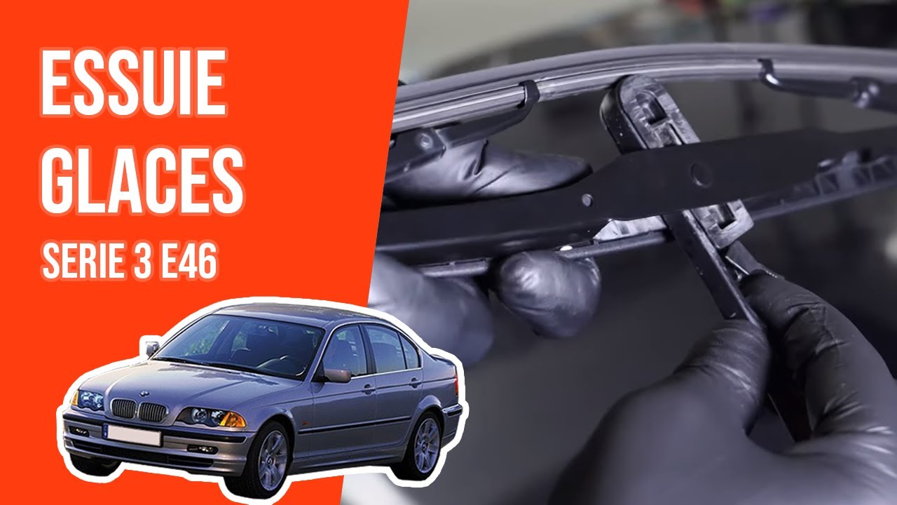 Changer les Essuie-glaces BMW Série 3 E46 🌧 - YouTube