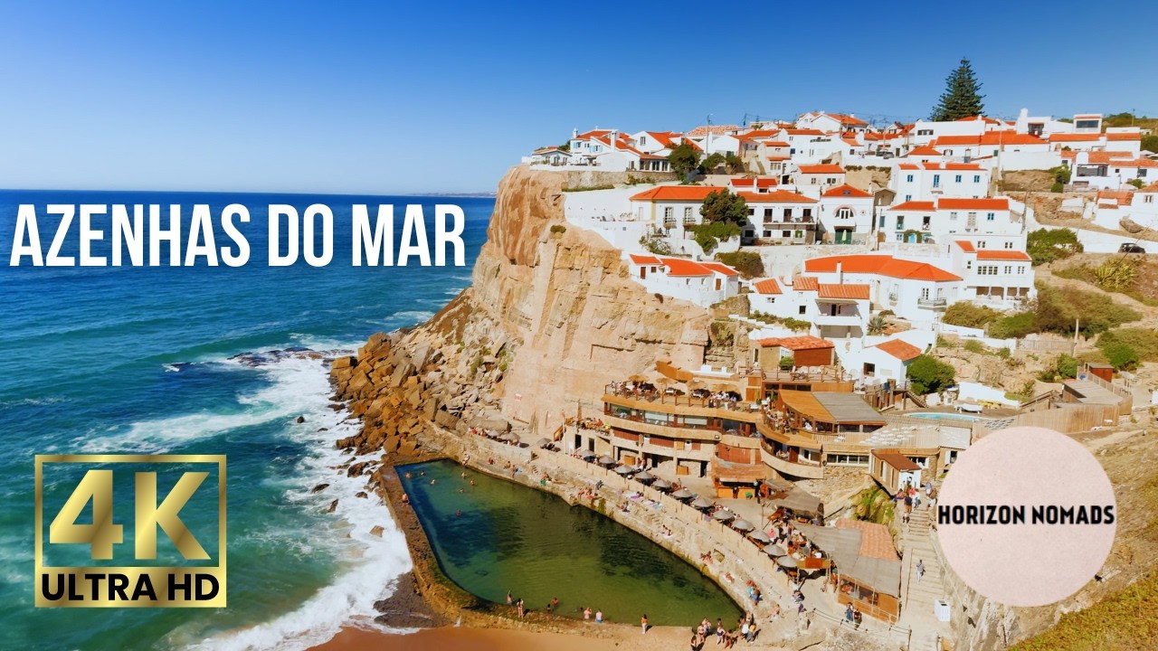 My walk to the fishing village of Azenhas do Mar along the Atlantic coast of Portugal. 4K HDR 60fps