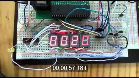 Implementation of a 24 Hour Clock on the PIC16F877