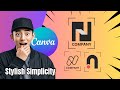 How to Make a Logo in Canva | 3 N Monogram Logo Design Tutorial