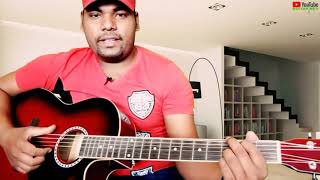 Video thumbnail of "Thoda Sa Pyar Hua Hai guitar cover Song Esy chords By RAJESH BANJARE"