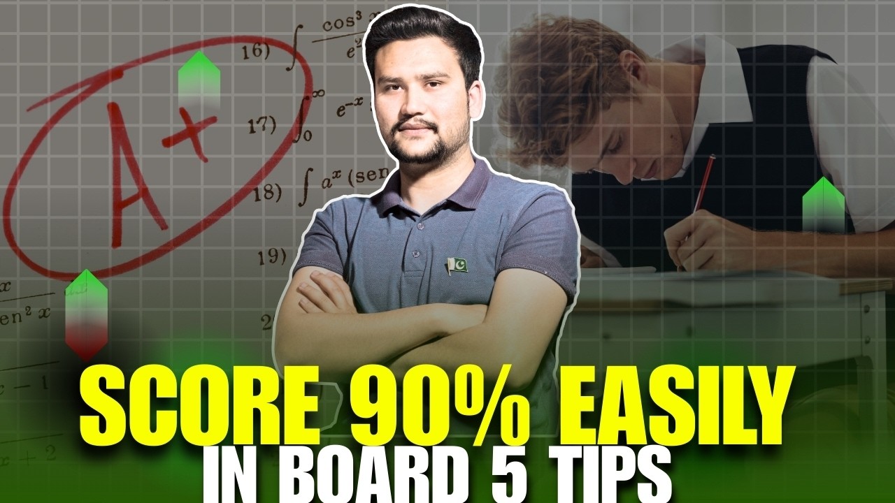 How to Score 90% Marks in Board Exam | Topper Study Tips for Students ...