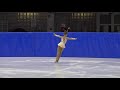 12. Santa Claus Cup 2018: Irina Spasskaia (RUS) - FS Cubs Girls ISU 9 Free Skating