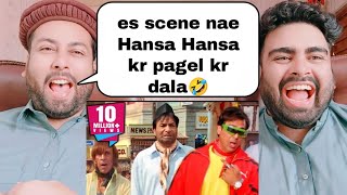 Govinda And Fayyaz Takkar Comedy Scene 😂 | Akhiyon se Goli Maray Movie