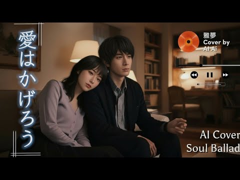 雅夢「愛はかげろう」をAIでSoul Balladに。AIシンガーAiが切なく歌う。サックスも聴きどころ。#雅夢 #愛はかげろう #SoulBallad #SophistiPop #NeoSoul