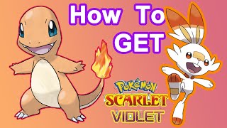 How To Get Charmander and Scorbunny | Pokemon Scarlet and Violet